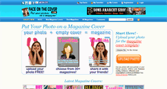 Desktop Screenshot of faceonthecover.com